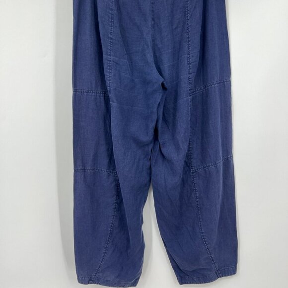 Eileen Fisher Organic cotton drawstring waist Denim Slouchy Ankle Pant Womens Si - Picture 8 of 10